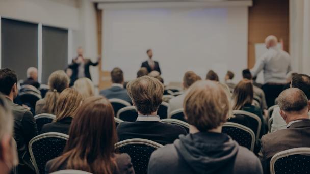 People in conference room 