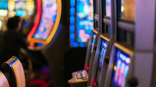 Image of slot machines.