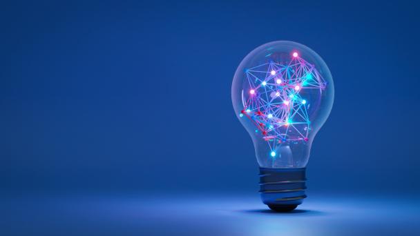 Lightbulb with multiple connections inside